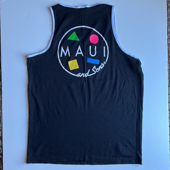 Black and white men tank top - size M - Picture 2 of 5